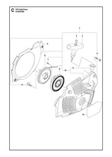 Husqvarna 504094104 onderdelentekening - positie 12
