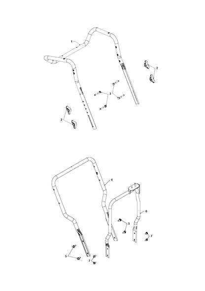 Husqvarna 588672103 onderdelentekening - positie 4