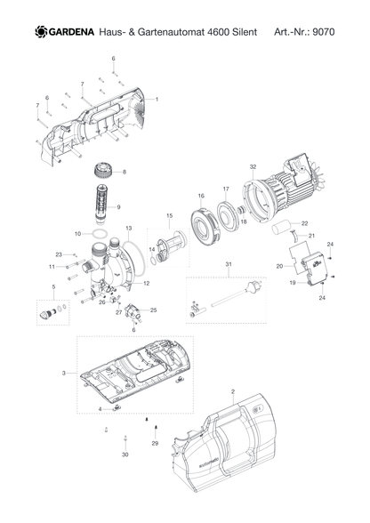 Husqvarna 546127201 onderdelentekening - positie 6