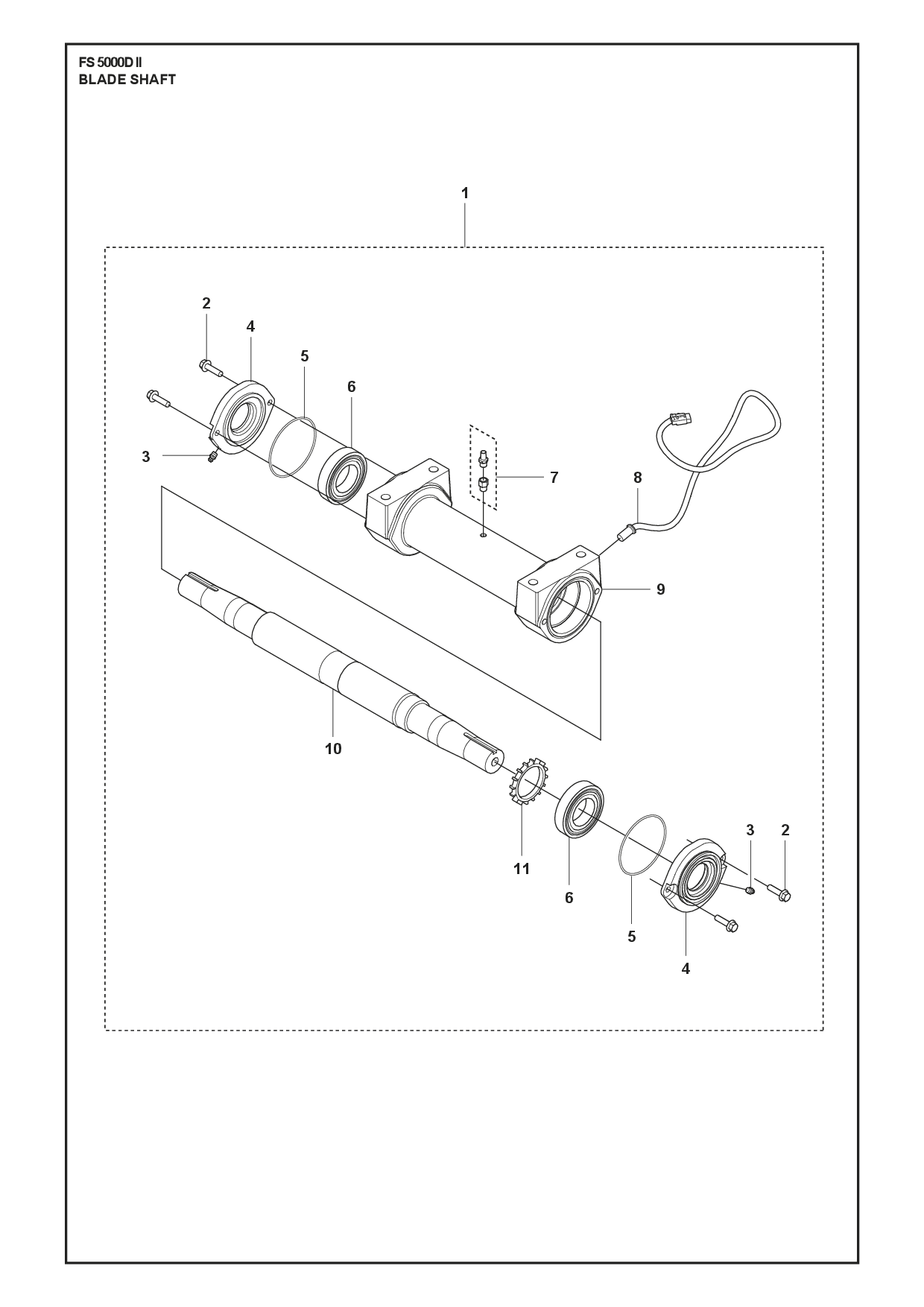 Husqvarna 504204501 onderdelentekening - positie 3