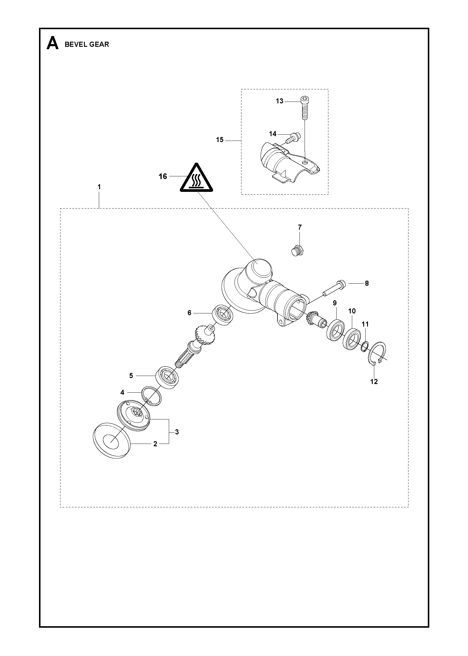 Husqvarna 503252401 onderdelentekening - positie 5