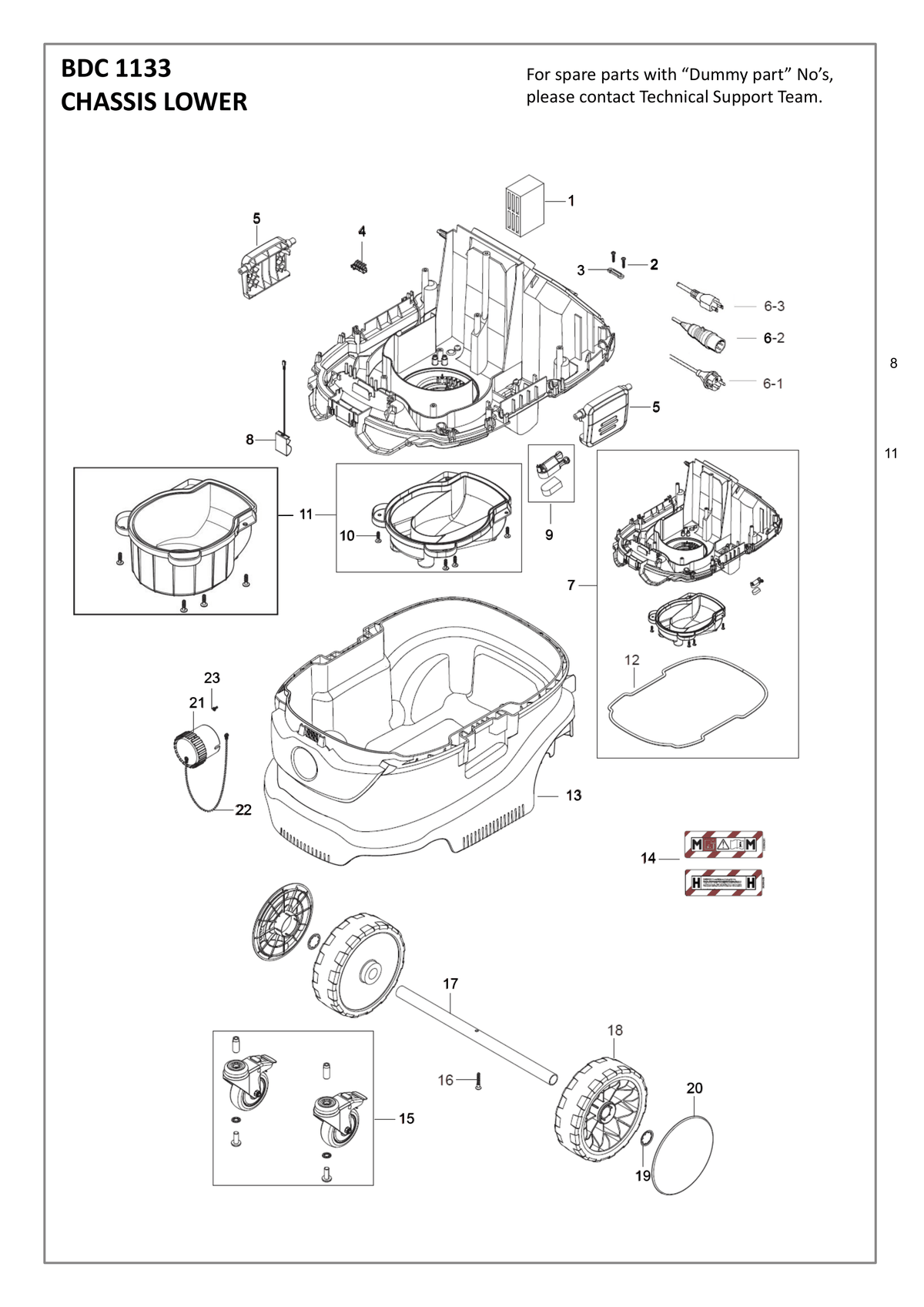 Husqvarna 535345101 onderdelentekening - positie 12