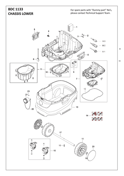 Husqvarna 535345101 onderdelentekening - positie 12