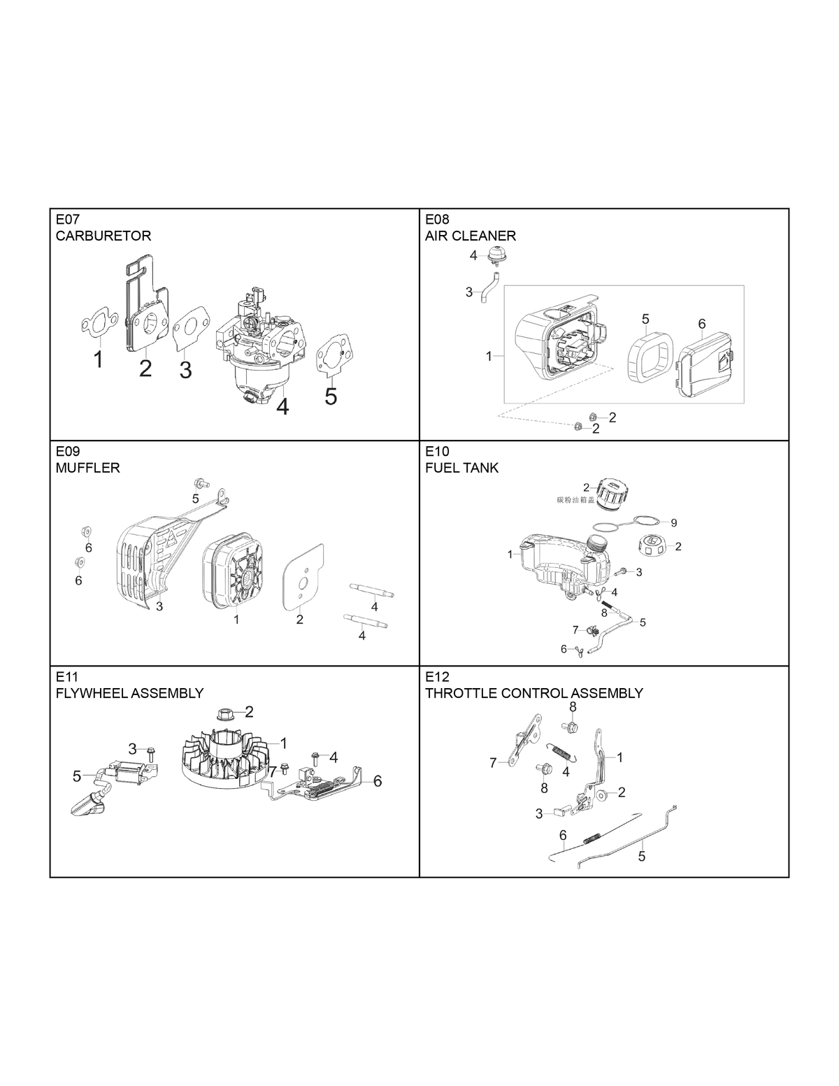Husqvarna 593058801 onderdelentekening - positie 9