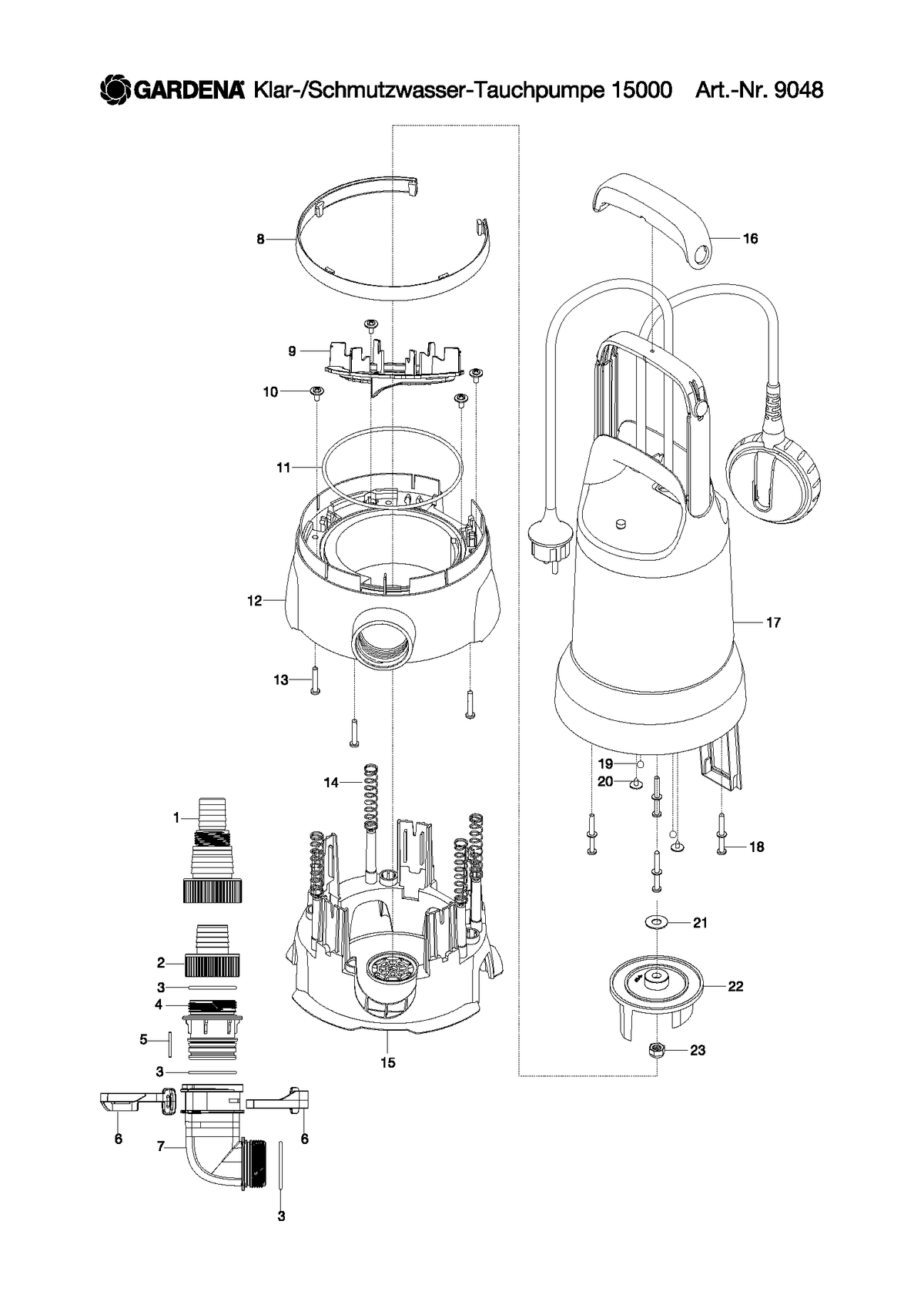 Husqvarna 534130801 onderdelentekening - positie 12