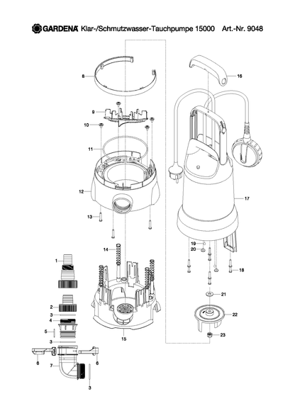 Husqvarna 534130801 onderdelentekening - positie 12