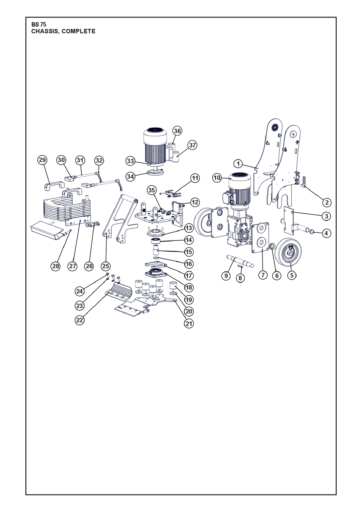 Husqvarna 534421602 onderdelentekening - positie 21