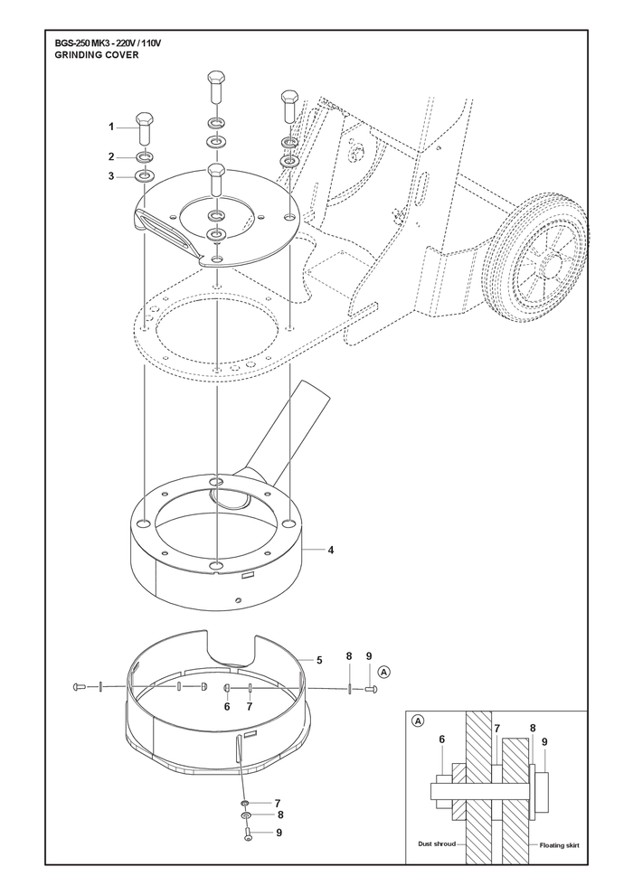Husqvarna 734115260 onderdelentekening - positie 7
