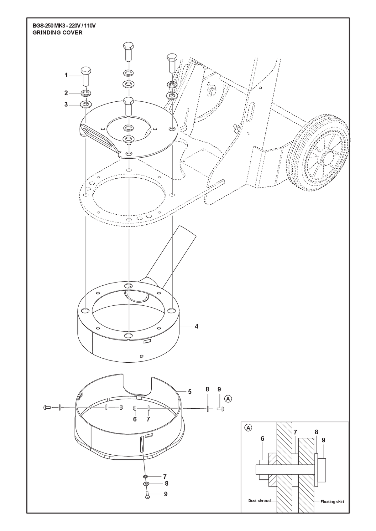 Husqvarna 548881001 onderdelentekening - positie 4