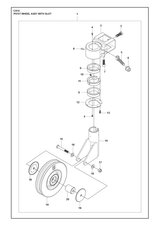 Husqvarna 586538001 onderdelentekening - positie 5