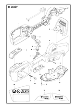 Husqvarna 578789101 onderdelentekening - positie 15