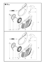 Husqvarna 505158501 onderdelentekening - positie 13
