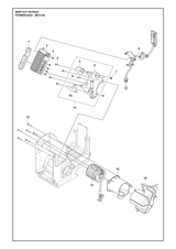 Husqvarna 537576601 onderdelentekening - positie 2