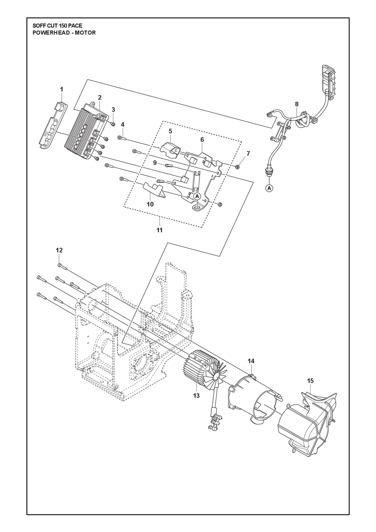 Husqvarna 547400001 onderdelentekening - positie 15