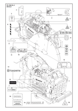 Husqvarna 582193401 onderdelentekening - positie 11