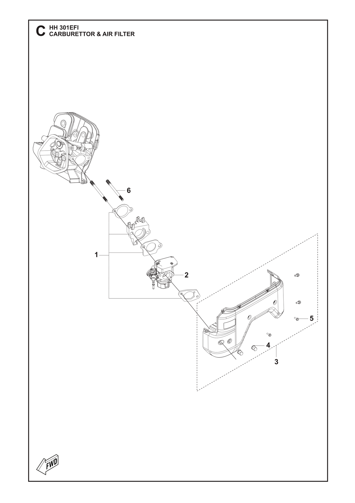 Husqvarna 531146916 onderdelentekening - positie 4
