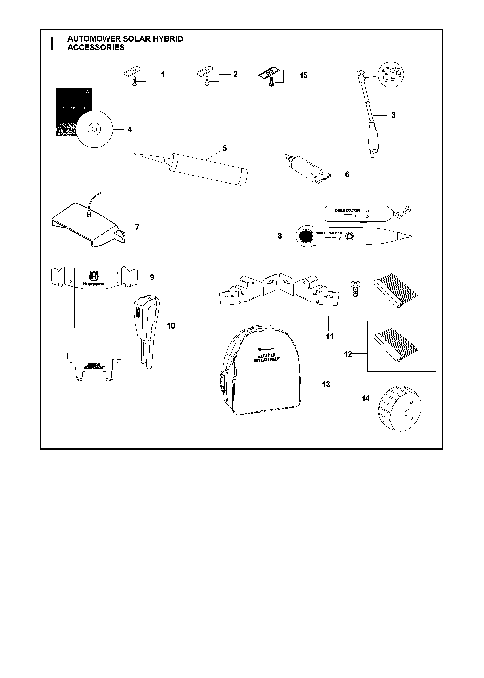 Husqvarna 505132802 onderdelentekening - positie 12