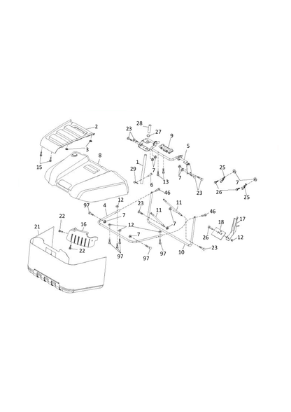 Husqvarna 817490412 onderdelentekening - positie 26