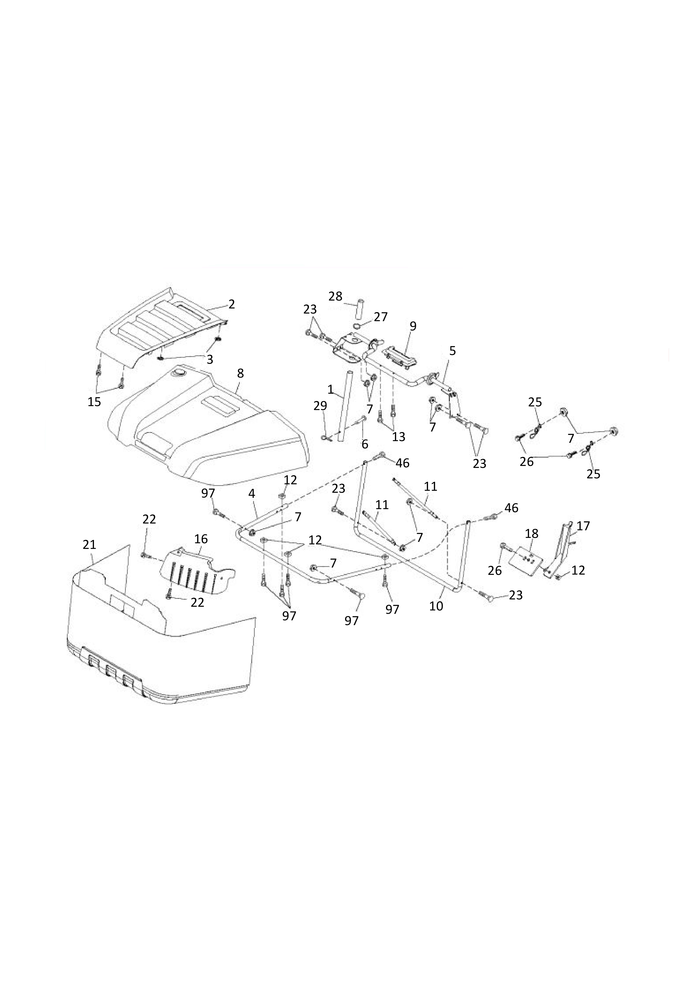 Husqvarna 817490412 onderdelentekening - positie 26
