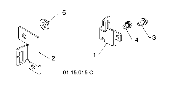 Husqvarna 532438446 onderdelentekening - positie 1