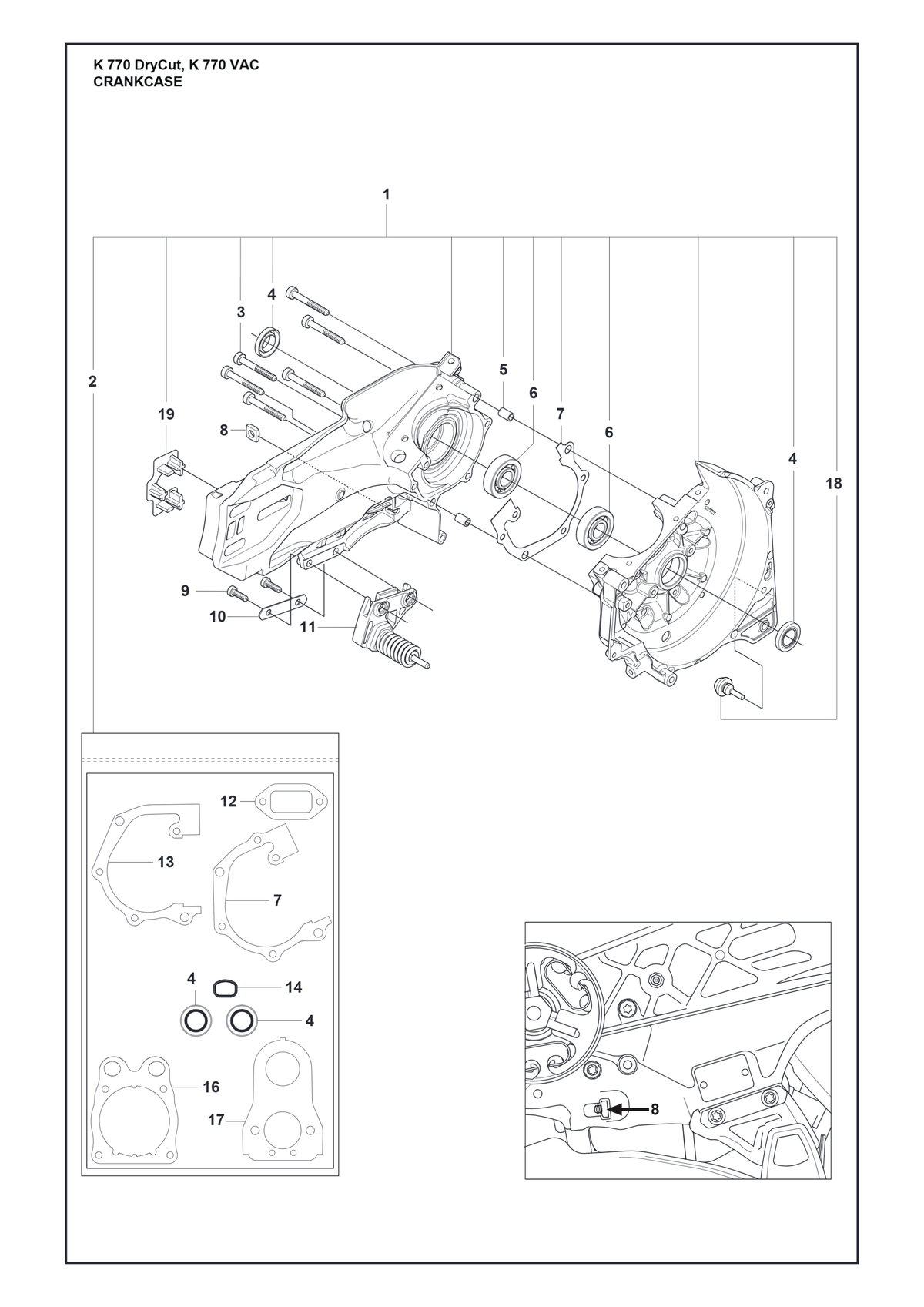Husqvarna 522475703 onderdelentekening - positie 11