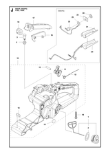 Husqvarna 512411901 onderdelentekening - positie 25