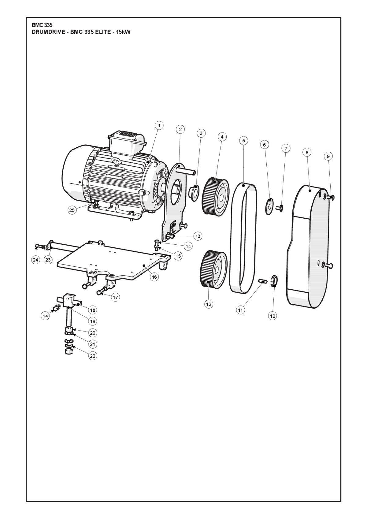 Husqvarna 725253271 onderdelentekening - positie 9