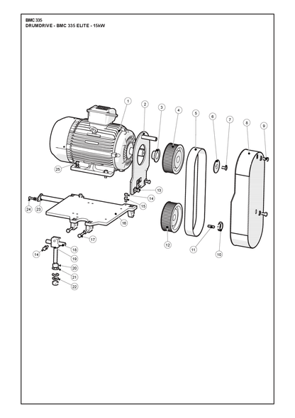 Husqvarna 725253271 onderdelentekening - positie 9
