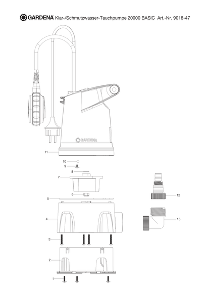 Husqvarna 548033201 onderdelentekening - positie 4