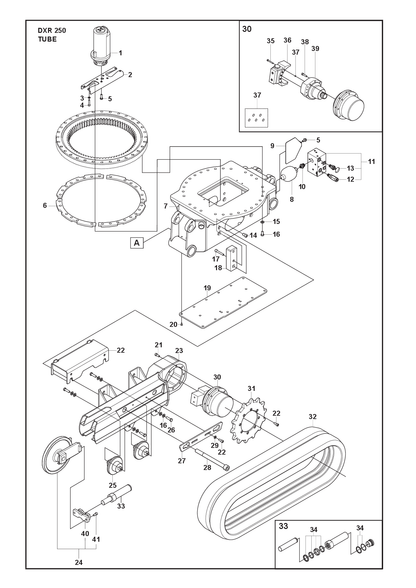 Husqvarna 505214101 onderdelentekening - positie 19