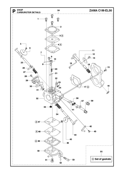 Husqvarna 537266801 onderdelentekening - positie 6
