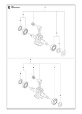 Husqvarna 505133504 onderdelentekening - positie 2