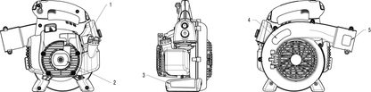 Husqvarna 545134801 onderdelentekening - positie 2