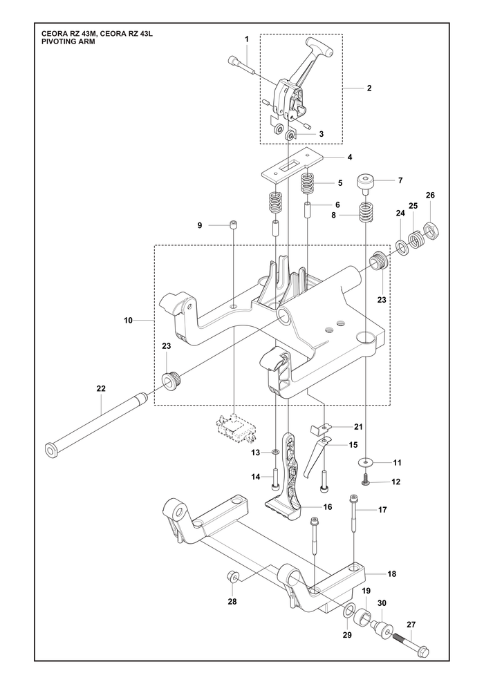 Husqvarna 599831001 onderdelentekening - positie 9