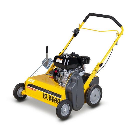 Jo Beau S22 Benzine Gazonzaaimachine - DEMO Machine