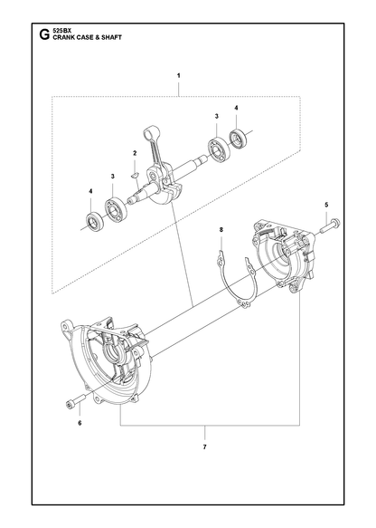 Husqvarna 506610301 onderdelentekening - positie 3