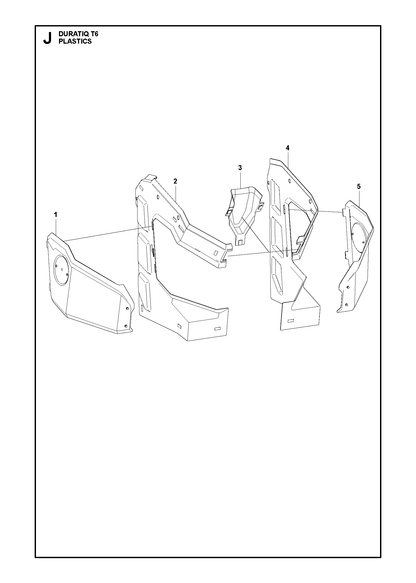 Husqvarna 595531602 onderdelentekening - positie 1