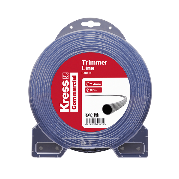 Kress KAC114 trimmerdraad - 2,4 mm (87 m)