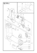 Husqvarna 504023801 onderdelentekening - positie 11