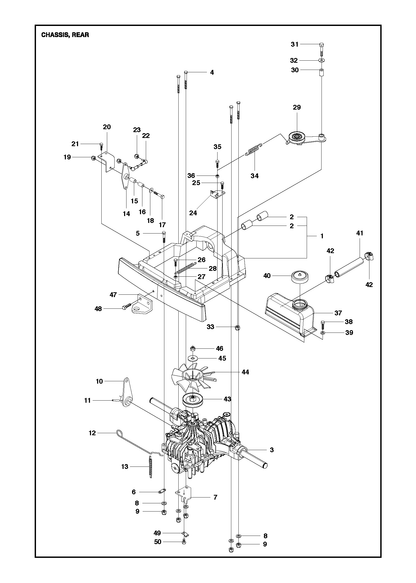 Husqvarna 574425101 onderdelentekening - positie 3