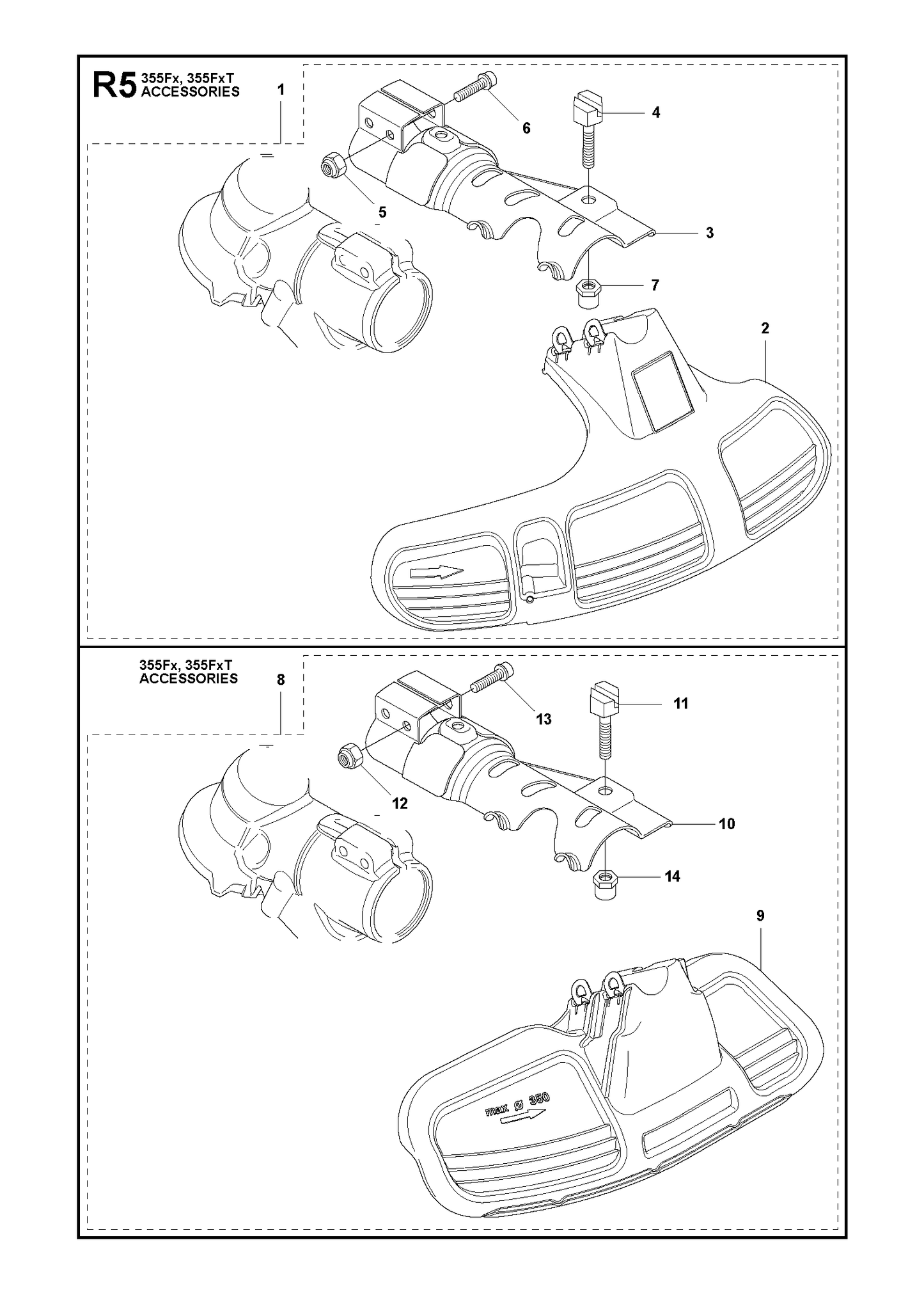 Husqvarna 505436701 onderdelentekening - positie 7
