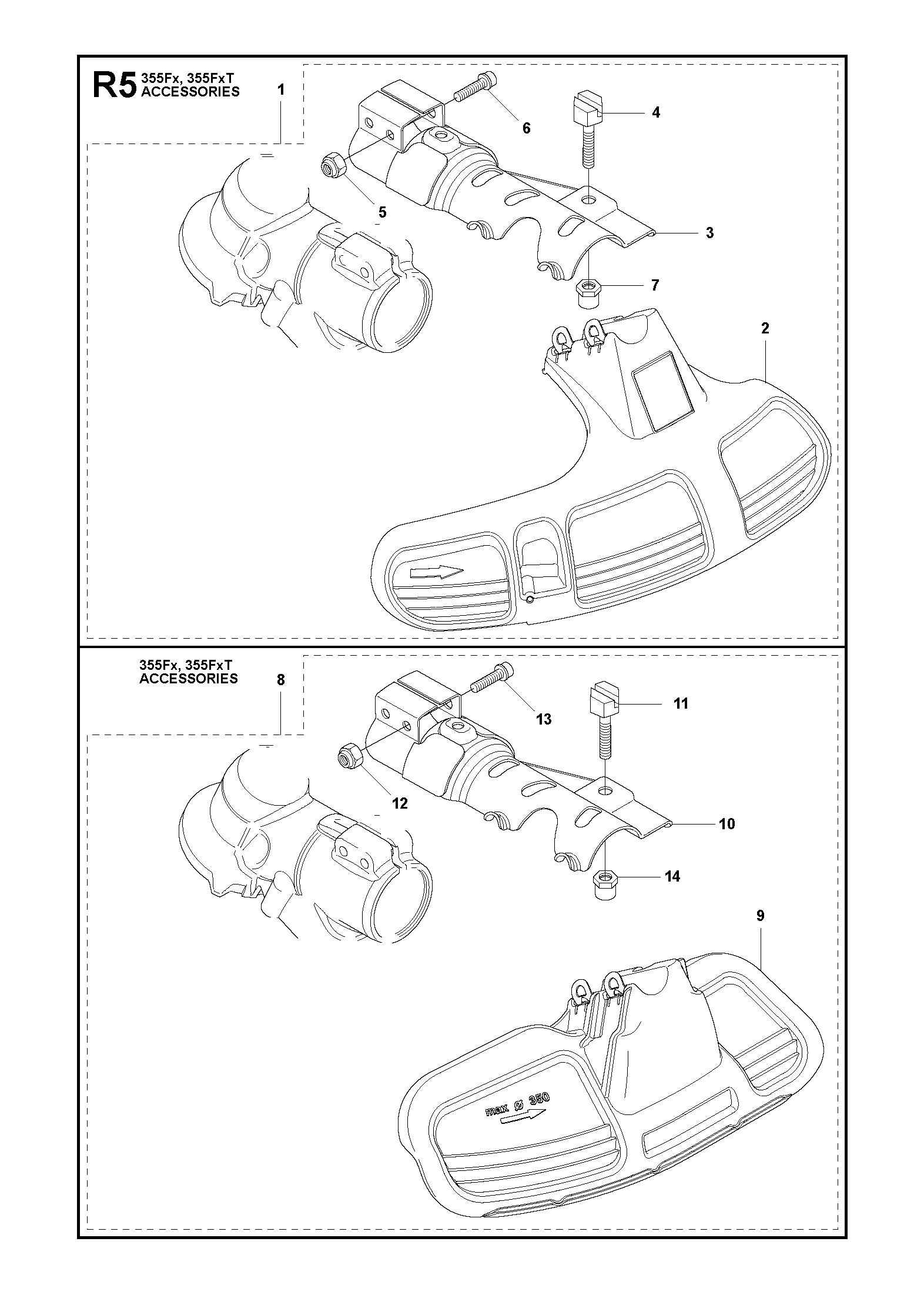 Husqvarna 505436701 onderdelentekening - positie 7