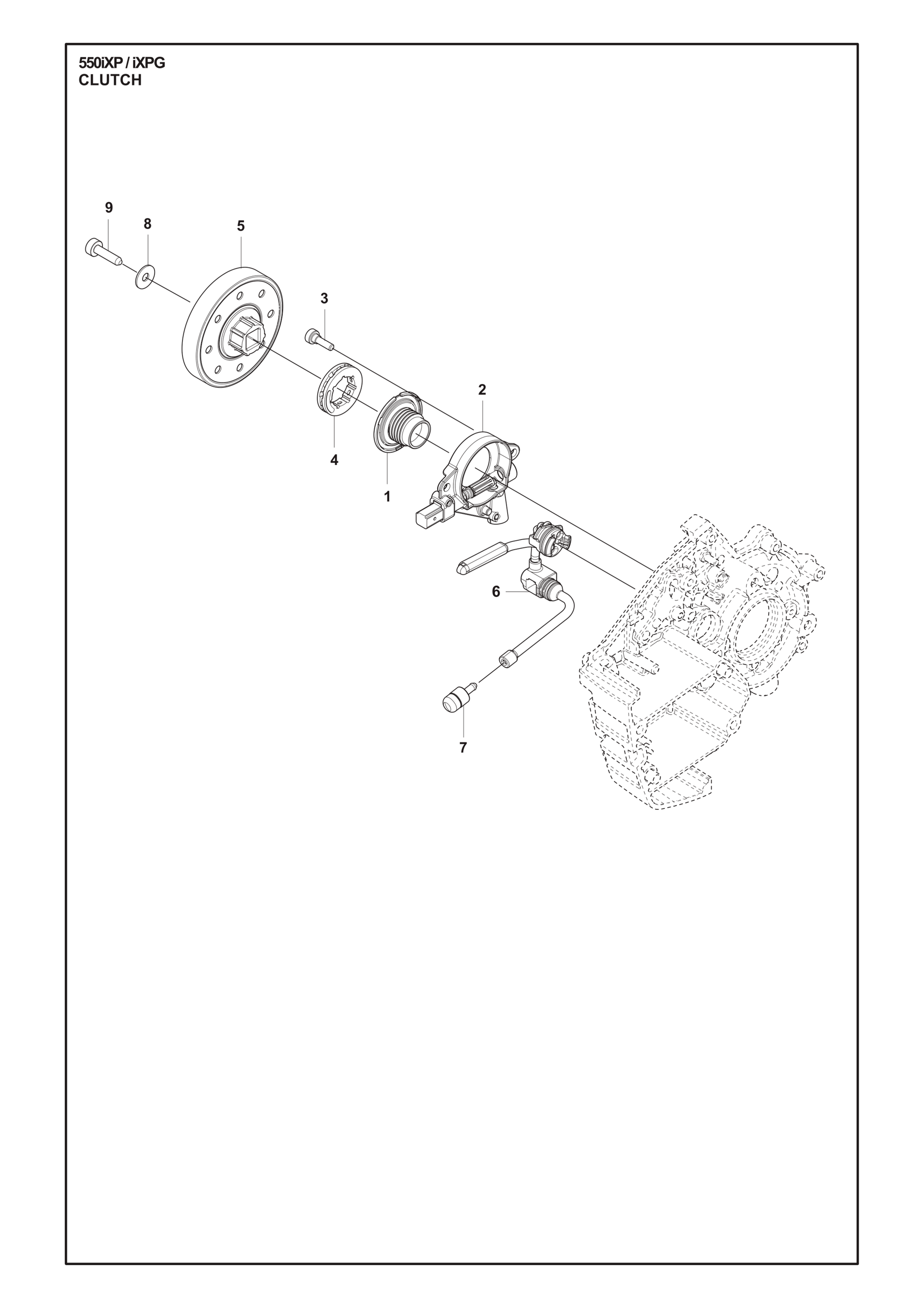 Husqvarna 501457402 onderdelentekening - positie 4