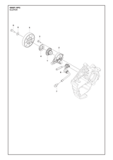 Husqvarna 505199911 onderdelentekening - positie 2