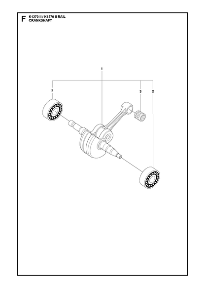 Husqvarna 503132901 onderdelentekening - positie 3