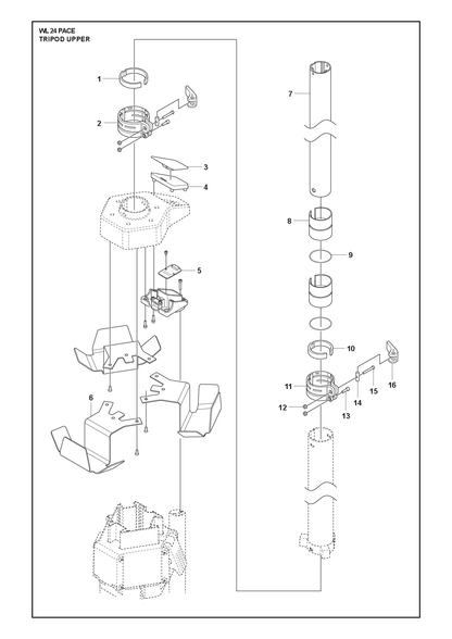 Husqvarna 547871201 onderdelentekening - positie 5