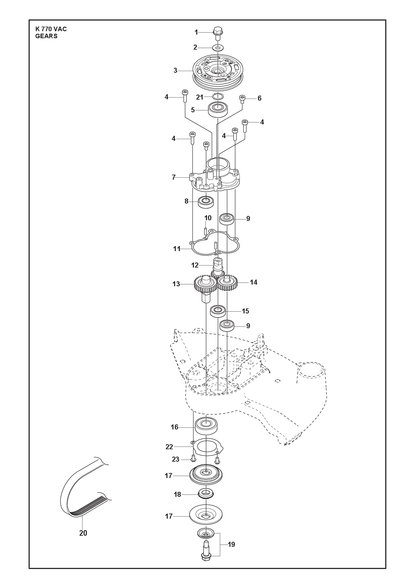 Husqvarna 590370102 onderdelentekening - positie 7