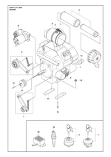 Husqvarna 505601501 onderdelentekening - positie 16