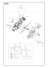 Husqvarna 506349101 onderdelentekening - positie 15