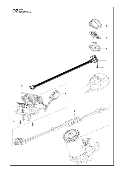 Husqvarna 597765601 onderdelentekening - positie 6